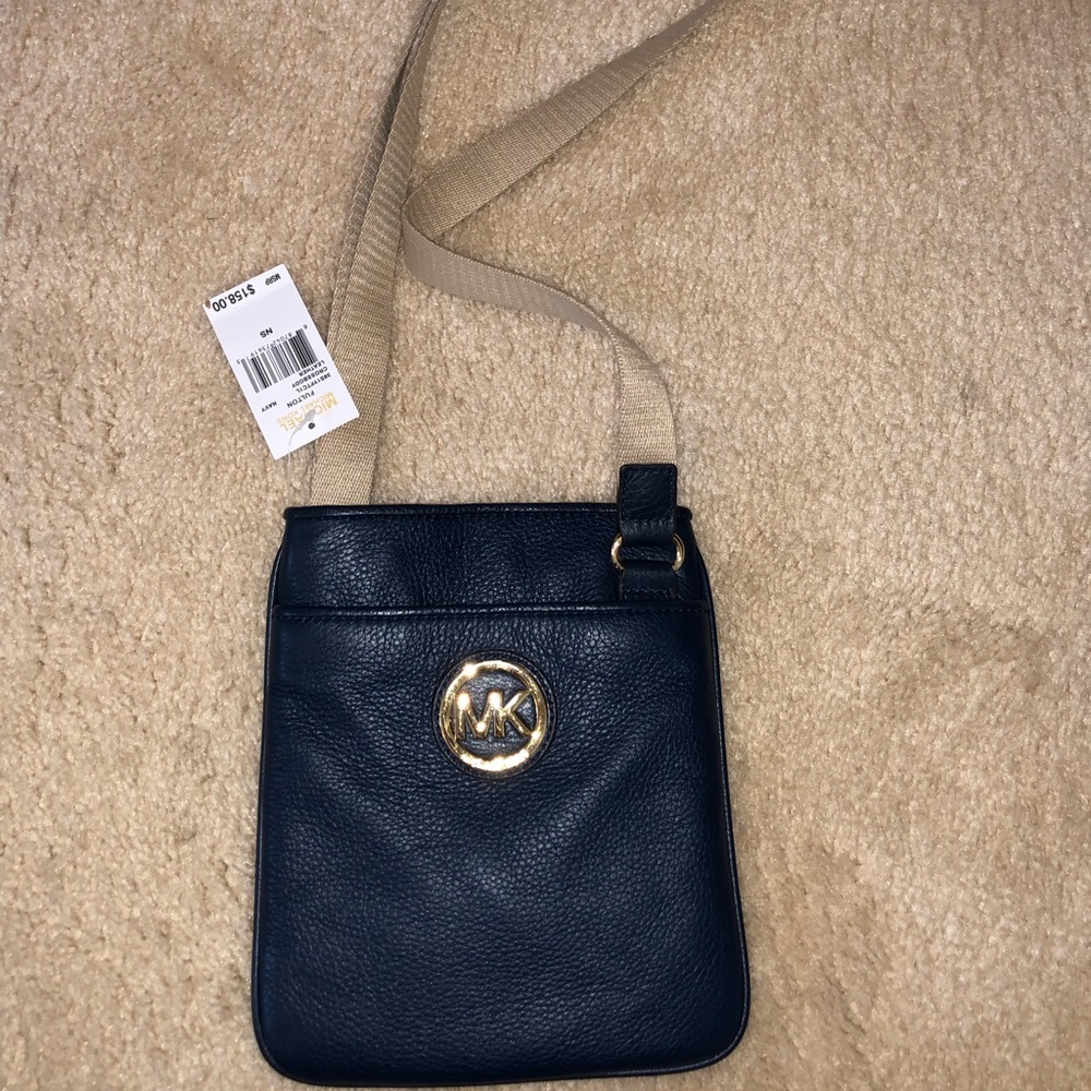 Michael Michael Kors Fulton Leather Crossbody